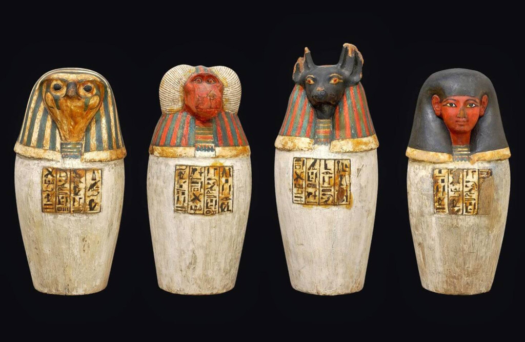 What Four Gods Were Associated With Canopic Jars